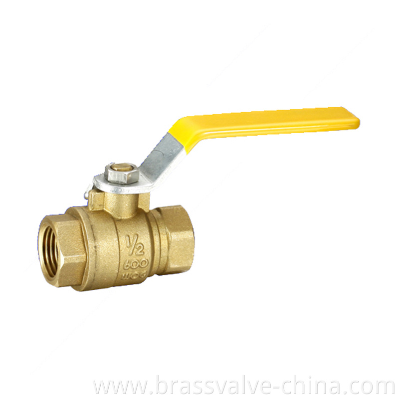 lead free brass NPT ball valve